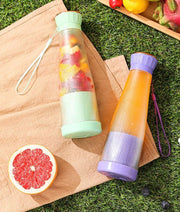 Portable Home Electric 6-Blade Juicer with USB Charging - Shoporaa
