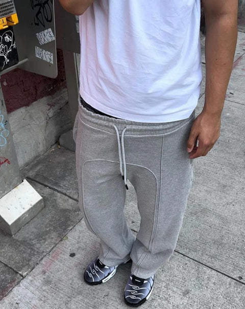 Men's Elastic Waist Sweatpants with Drawstring (Pack of 2) Track Pant - Shoporaa