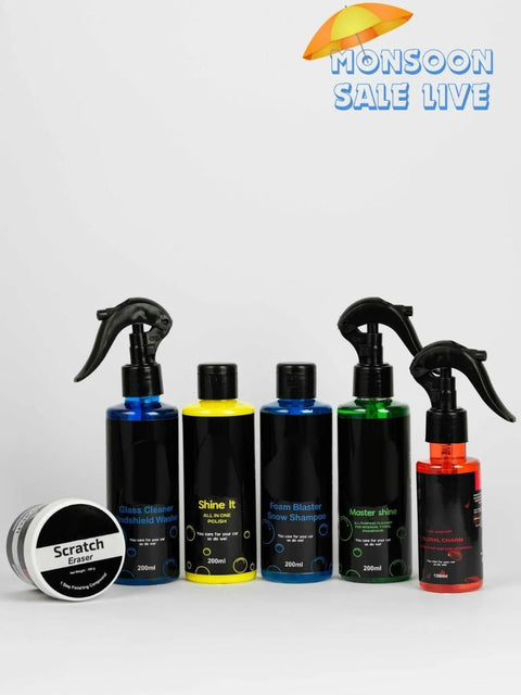 Complete Car Care Kit 200ml Each - Shoporaa