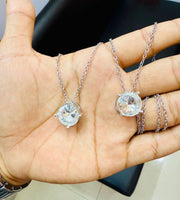 Weight Loss Stone Silver Necklace - Shoporaa