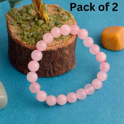Latest Finest Rose Quartz Stones (Pack of 2) - Shoporaa