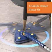 Blue Squeezing Triangle Cleaning Mop - Shoporaa