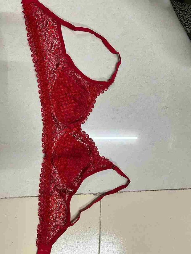 Girls Full Coverage Non-Padded Net Bra (Pack of 2) - Shoporaa