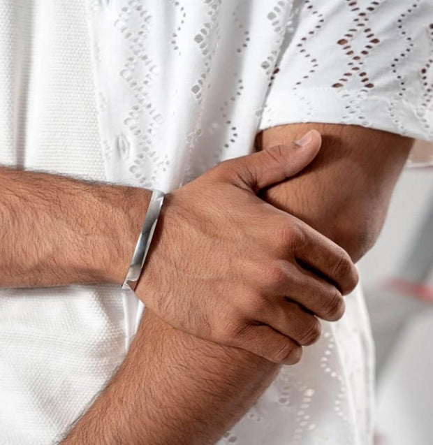 Stainless Steel Kada Bracelet For Men - Shoporaa