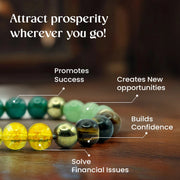 Natural Money Magnet Beads Bracelet @699 + Free Delivery