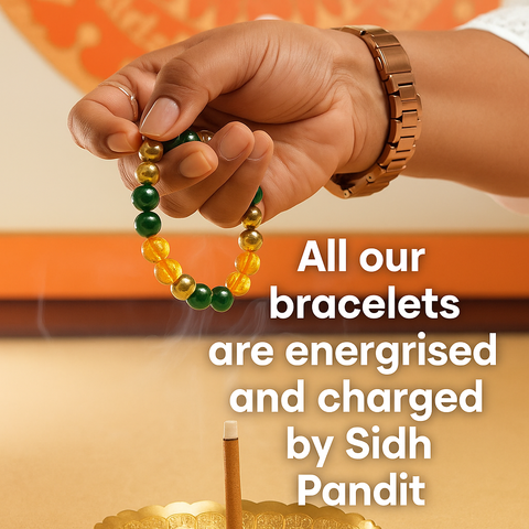 Natural Money Magnet Beads Bracelet @699 + Free Delivery