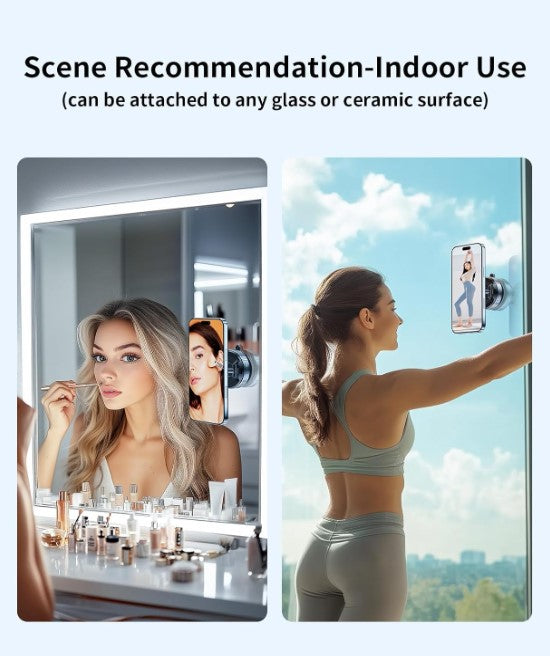 Magnetic Vacuum Suction 360° Phone Holder (Premium Edition) - Shoporaa