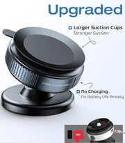 Magnetic Vacuum Suction 360° Phone Holder (Premium Edition) - Shoporaa
